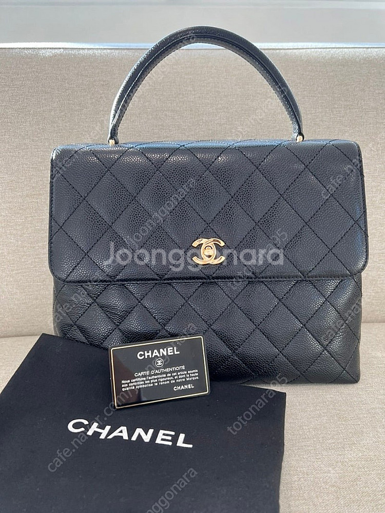 샤넬 퀄팅 브리프케이스 가방--0